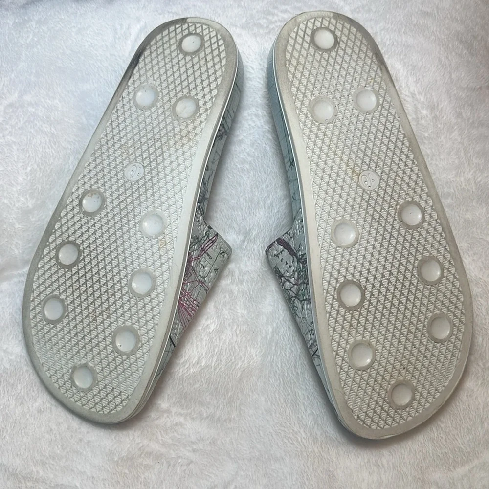 Adidas x Eddie Huang Huang’s World Adilette Slides Map Print Rare Limit Ed Sz 10
